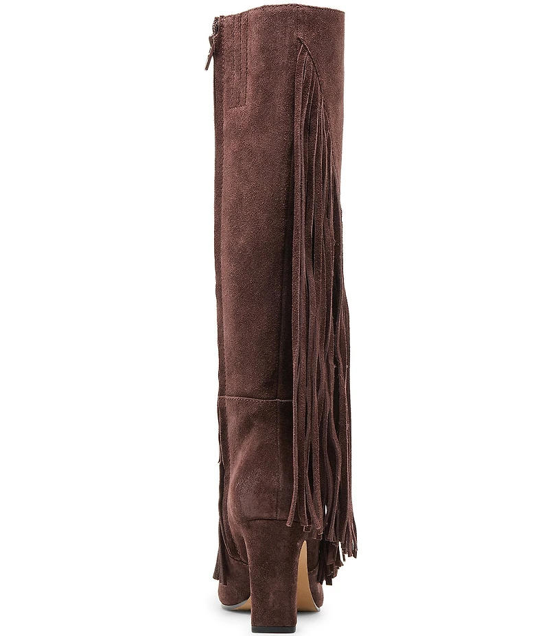 Dolce Vita Giano Suede Fringe Tall Boots