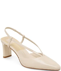Dolce Vita Ginay Leather Slingback Pumps