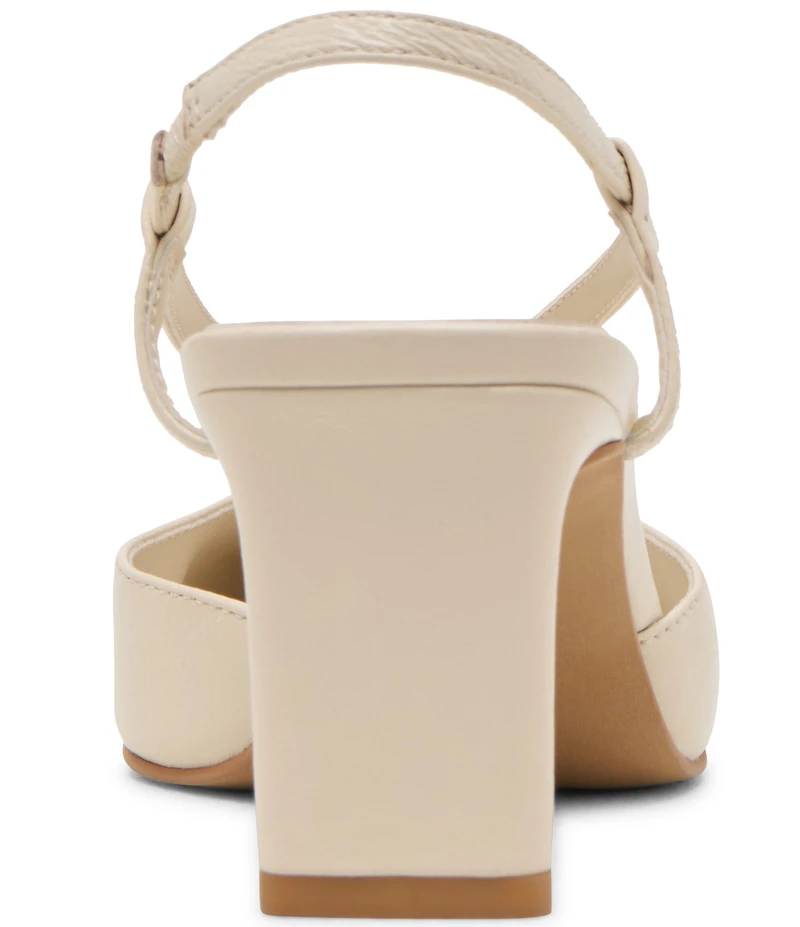 Dolce Vita Ginay Leather Slingback Pumps