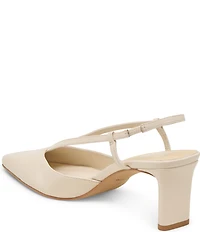 Dolce Vita Ginay Leather Slingback Pumps