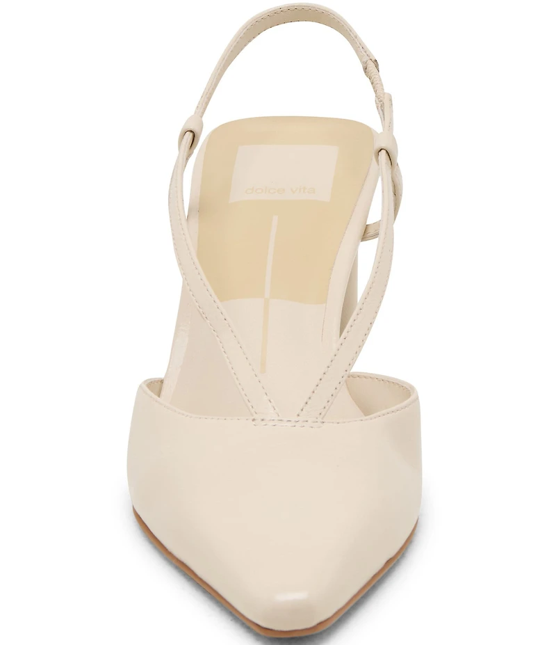 Dolce Vita Ginay Leather Slingback Pumps
