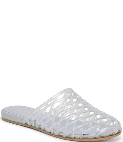 Dolce Vita Ginna Woven Jelly Flat Mules