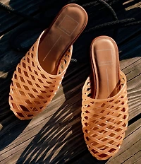 Dolce Vita Ginna Woven Jelly Flat Mules