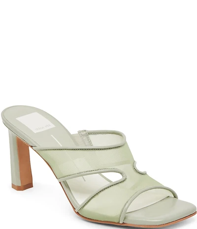 Dolce Vita Gitel Mesh Dress Slide Sandals