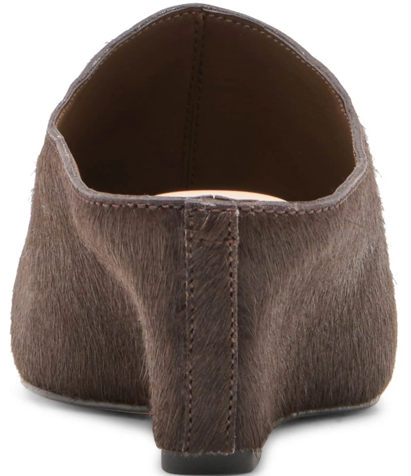 Dolce Vita Hilah Calf Hair Wedge Mules