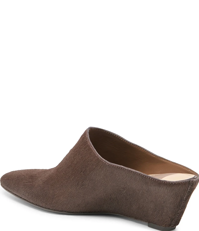 Dolce Vita Hilah Calf Hair Wedge Mules