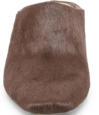 Dolce Vita Hilah Calf Hair Wedge Mules