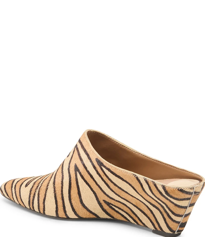 Dolce Vita Hilah Suede Wedge Mules