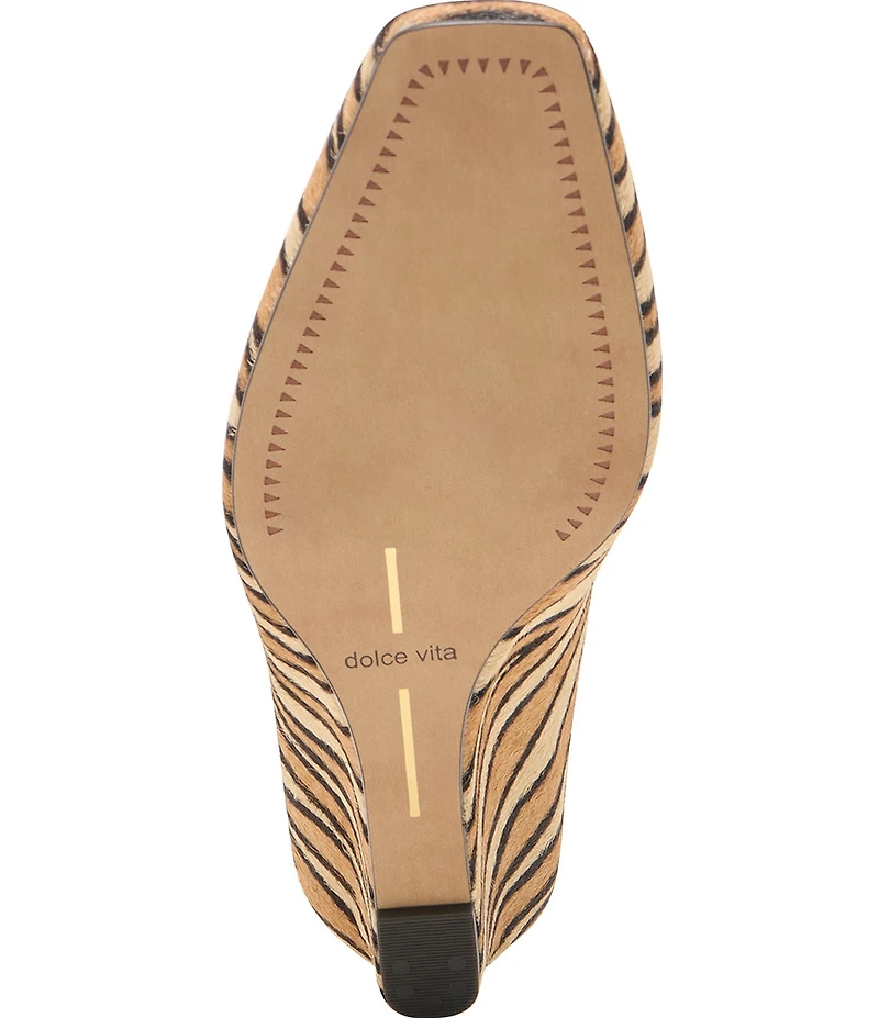 Dolce Vita Hilah Suede Wedge Mules