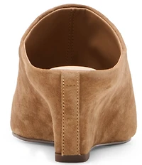 Dolce Vita Hilah Suede Wedge Mules