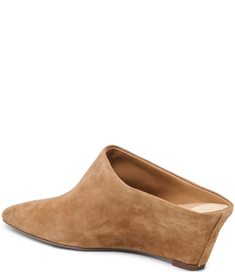 Dolce Vita Hilah Suede Wedge Mules