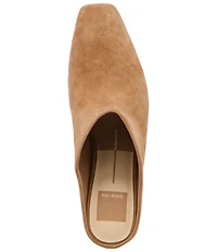 Dolce Vita Hilah Suede Wedge Mules