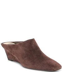 Dolce Vita Hilah Suede Wedge Mules