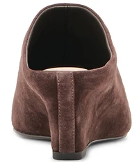 Dolce Vita Hilah Suede Wedge Mules
