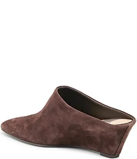Dolce Vita Hilah Suede Wedge Mules