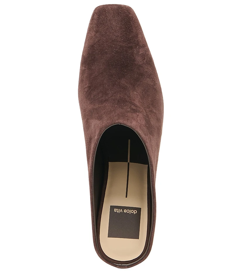 Dolce Vita Hilah Suede Wedge Mules