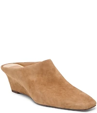 Dolce Vita Hilah Suede Wedge Mules