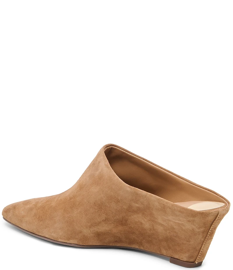 Dolce Vita Hilah Suede Wedge Mules