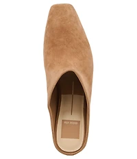 Dolce Vita Hilah Suede Wedge Mules
