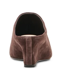 Dolce Vita Hilah Suede Wedge Mules
