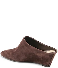 Dolce Vita Hilah Suede Wedge Mules