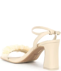 Dolce Vita Iesha Ruffle Leather Dress Sandals