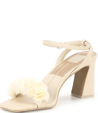 Dolce Vita Iesha Ruffle Leather Dress Sandals