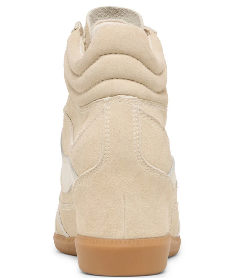 Dolce Vita Issac Suede High Top Wedge Sneakers