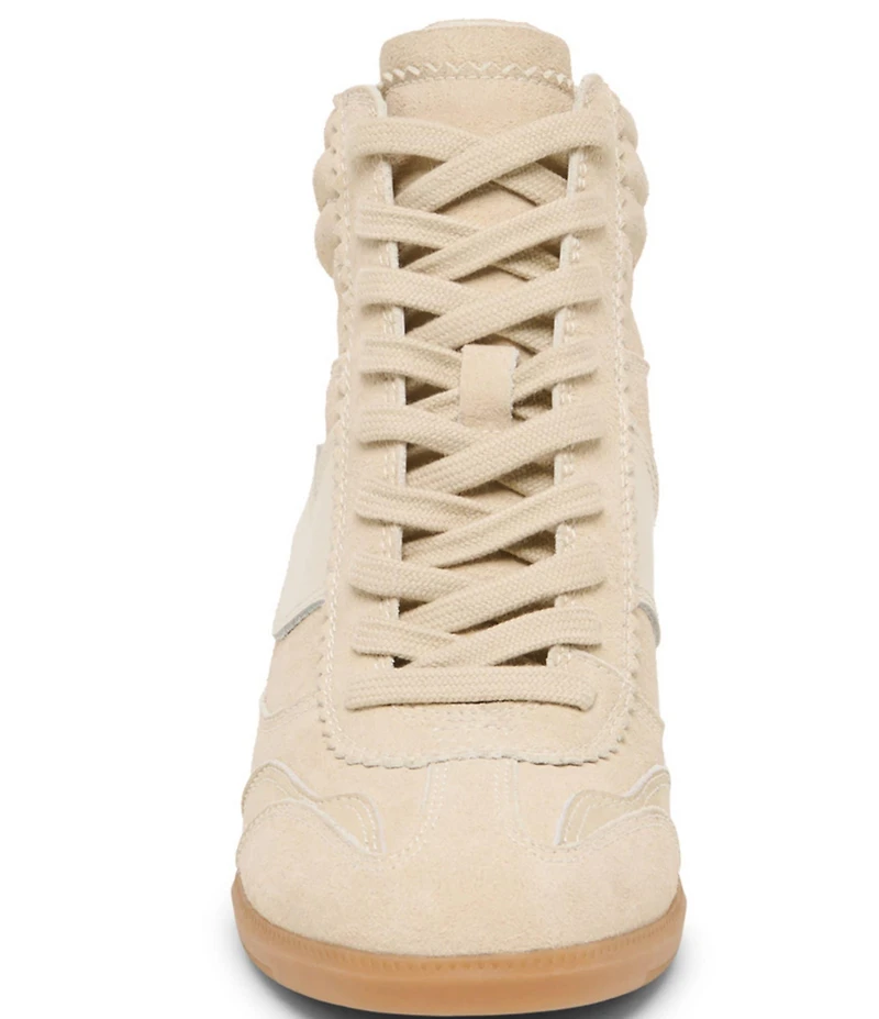 Dolce Vita Issac Suede High Top Wedge Sneakers