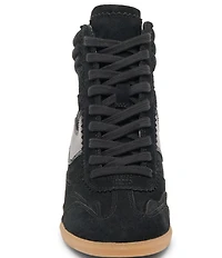 Dolce Vita Issac Suede High Top Wedge Sneakers