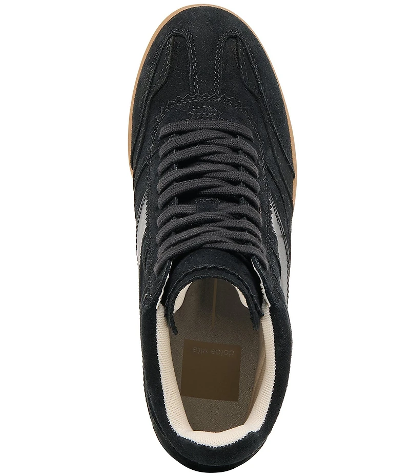 Dolce Vita Issac Suede High Top Wedge Sneakers