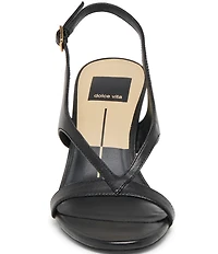 Dolce Vita Izela Leather Strappy Slingback Dress Sandals