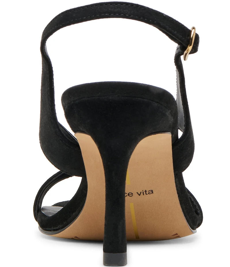 Dolce Vita Izela Suede Strappy Slingback Dress Sandals