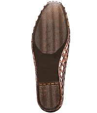 Dolce Vita Jam Tortoise Print Vinyl Jelly Ballet Flats