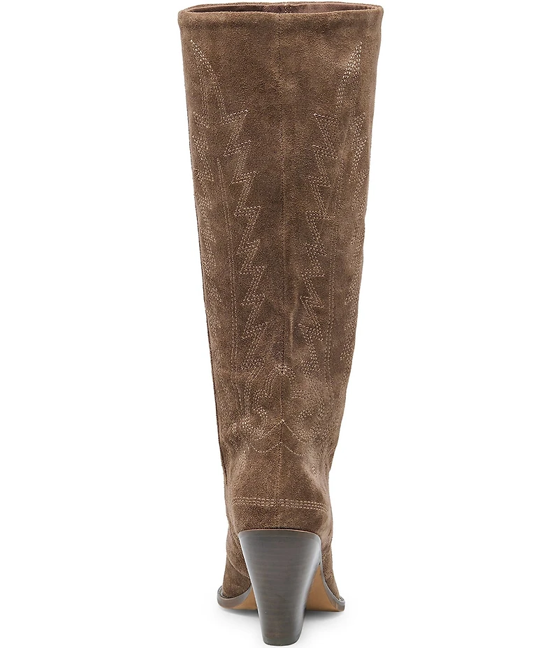 Dolce Vita Janaya Suede Western Inspired Boots
