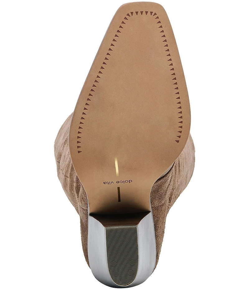 Dolce Vita Janaya Suede Western Inspired Boots