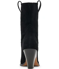 Dolce Vita Jessey Suede Western Mid Calf Boots