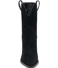 Dolce Vita Jessey Suede Western Mid Calf Boots