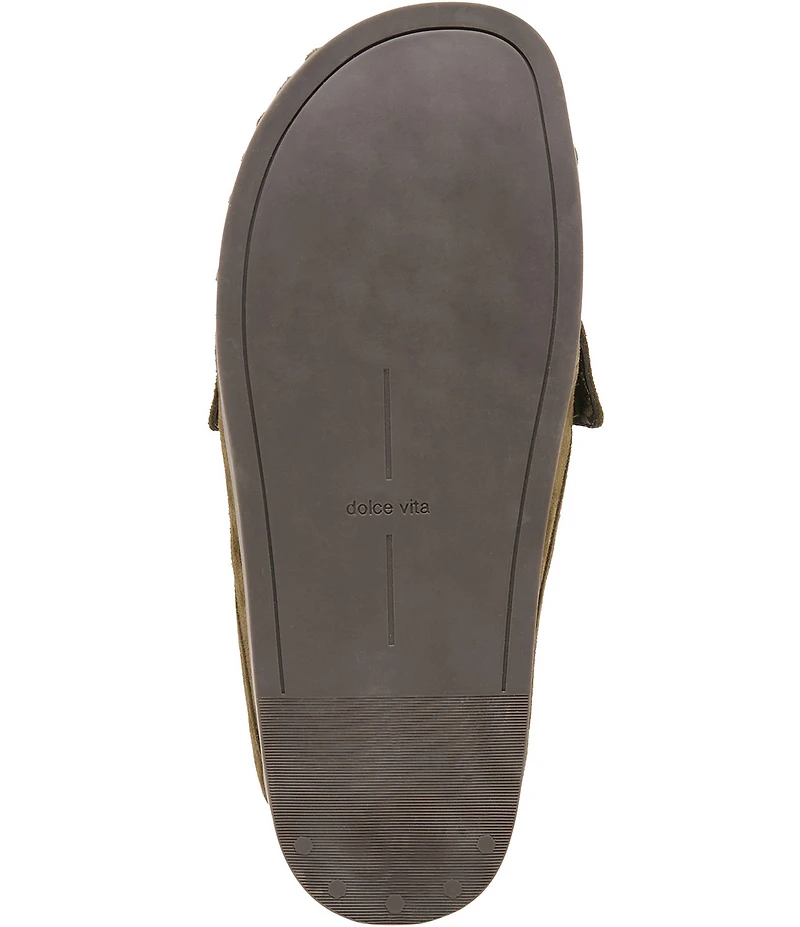 Dolce Vita Jodero Stud Suede Mule Loafers