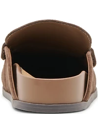 Dolce Vita Jodero Suede Metallic Hardware Mule Loafers