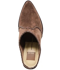 Dolce Vita Jolyn Suede Western Mules