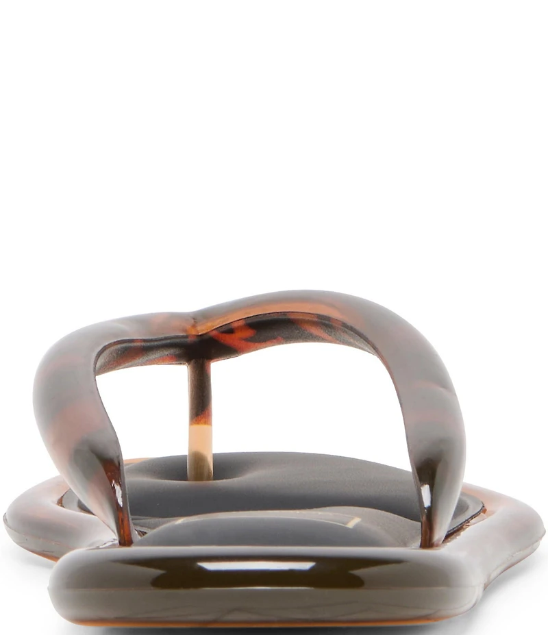 Dolce Vita Jozey Tortoise Print Jelly Thong Sandals