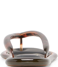 Dolce Vita Jozey Tortoise Print Jelly Thong Sandals
