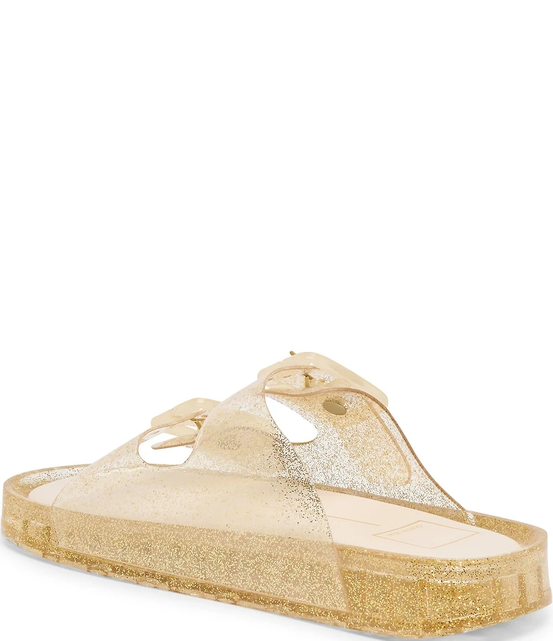 Dolce Vita Julio Glitter Vinyl Slide Sandals