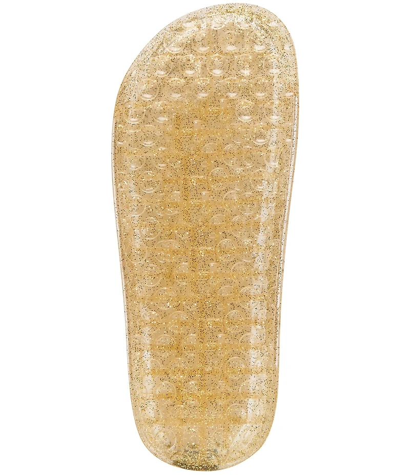 Dolce Vita Julio Glitter Vinyl Slide Sandals