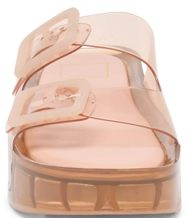 Dolce Vita JulioX Platform Vinyl Slide Sandals