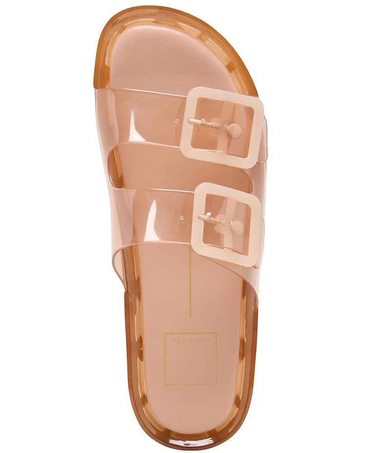 Dolce Vita JulioX Platform Vinyl Slide Sandals
