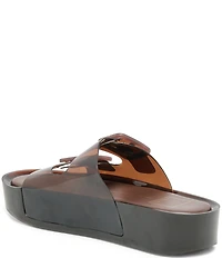 Dolce Vita JulioX Platform Vinyl Slide Sandals