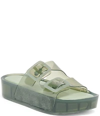 Dolce Vita JulioX Platform Vinyl Slide Sandals
