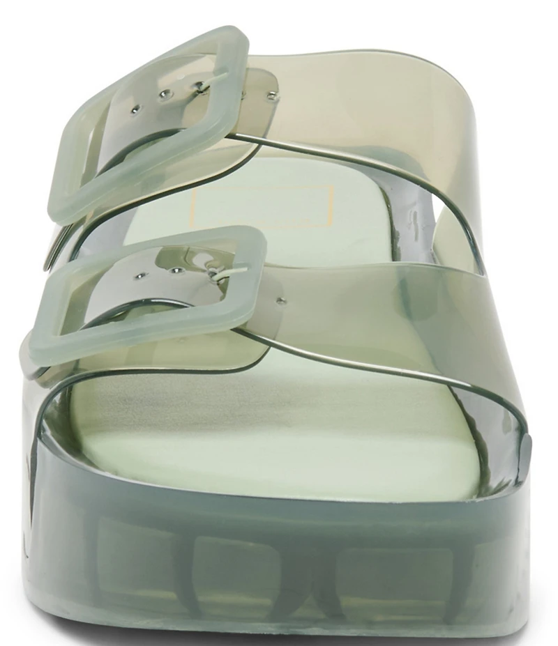 Dolce Vita JulioX Platform Vinyl Slide Sandals